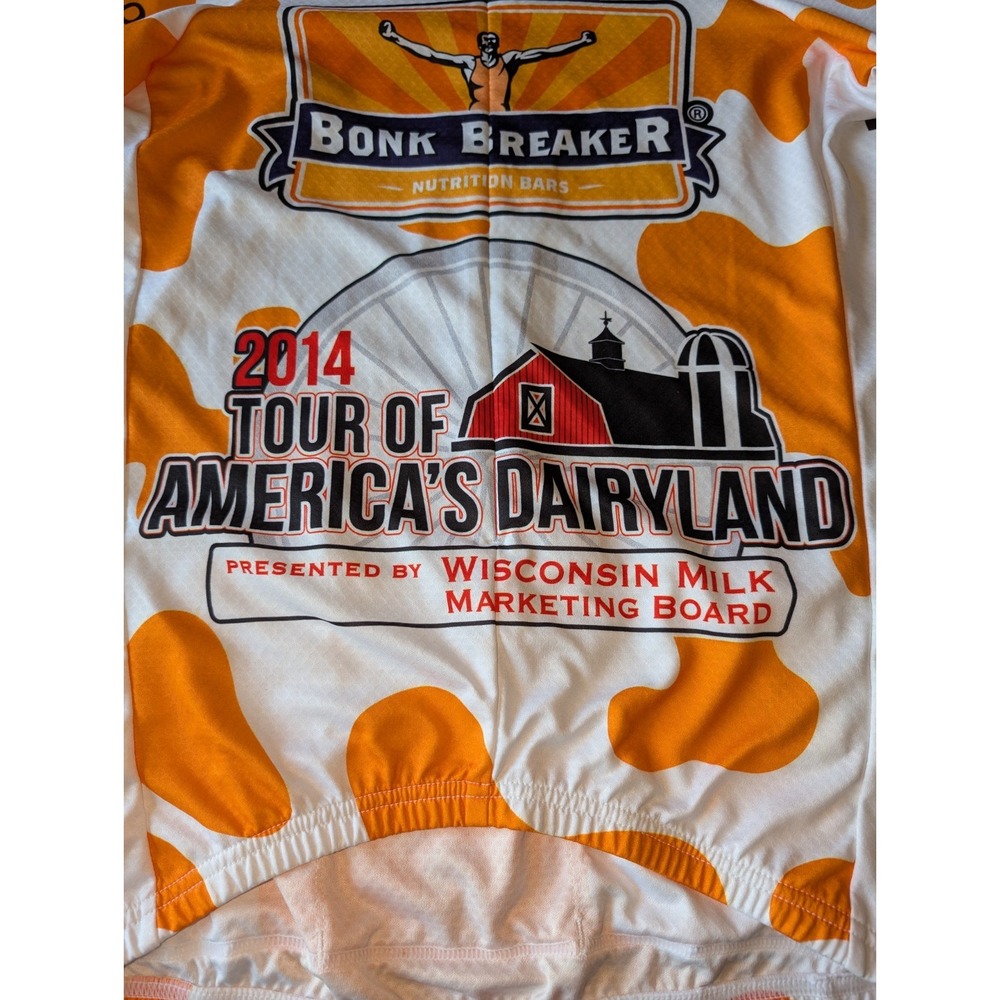 Pactimo bicycle top Tour of Americas Dairyland  Small Women Wheel & Sprocket NWT